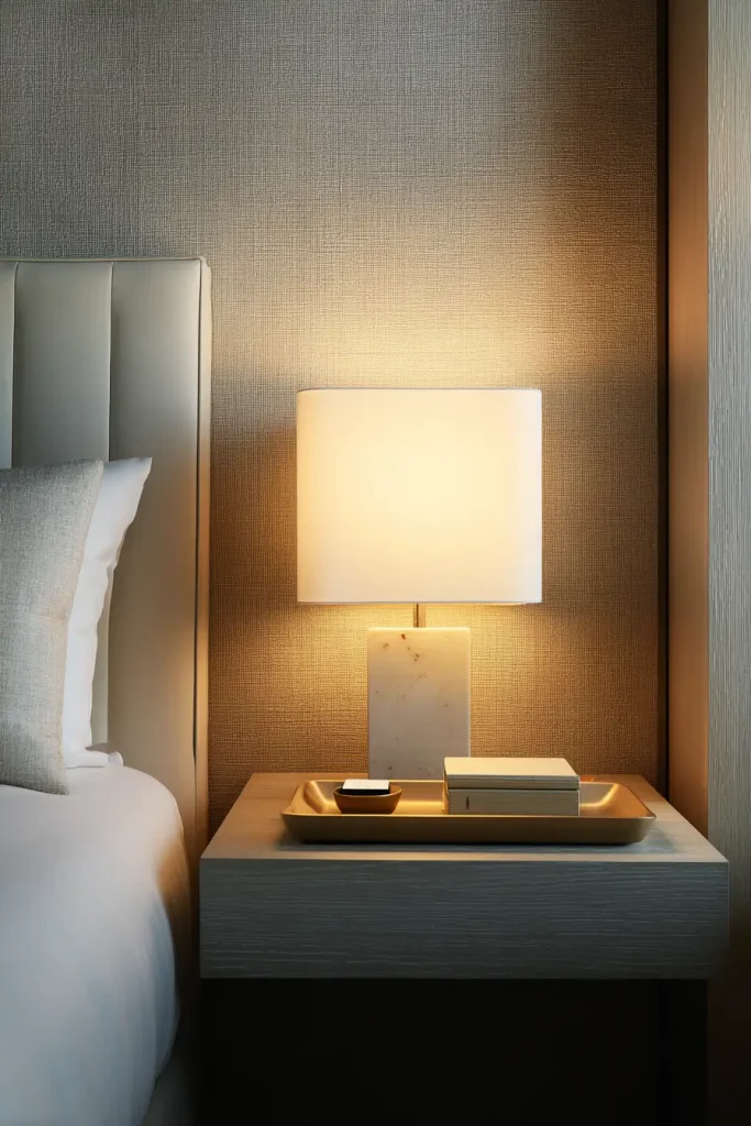 4. The No-Clutter Nightstand Rule