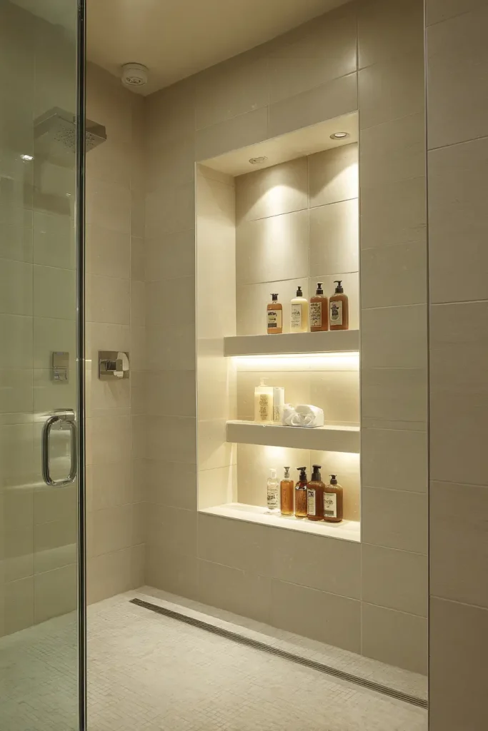 Backlit and High-Tech Niches (LED Lights)
