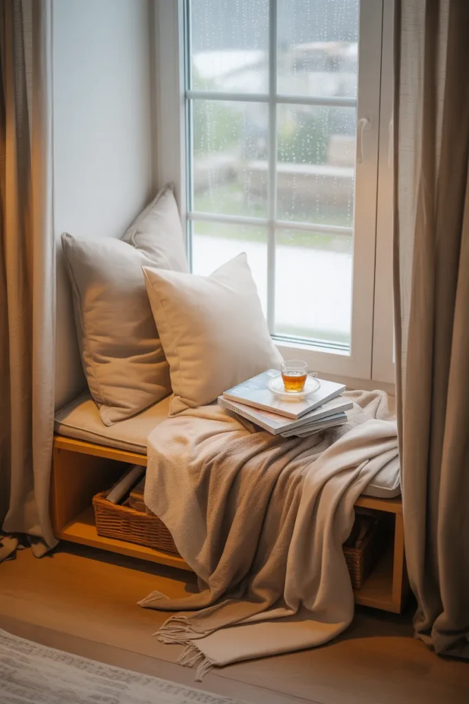 1. Turn a Window Nook into a Reading Spot