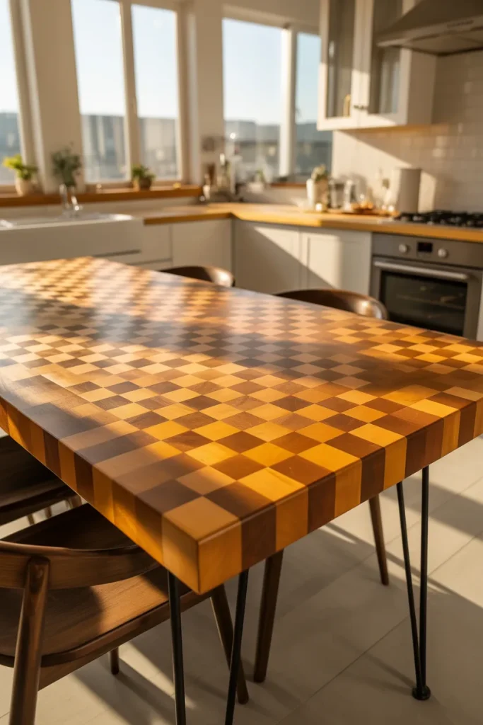 10. The Butcher Block Table