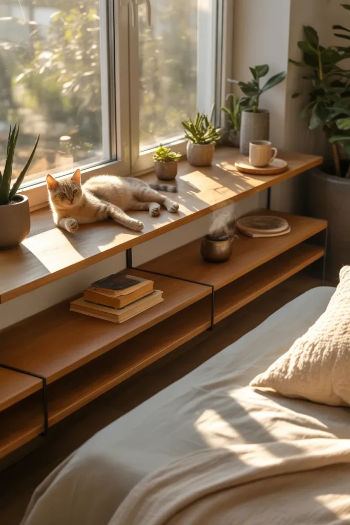 10. Window Sill Extension Shelf