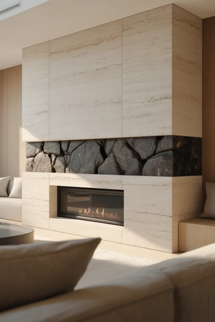 11. Plaster with Exposed Stone Inlay