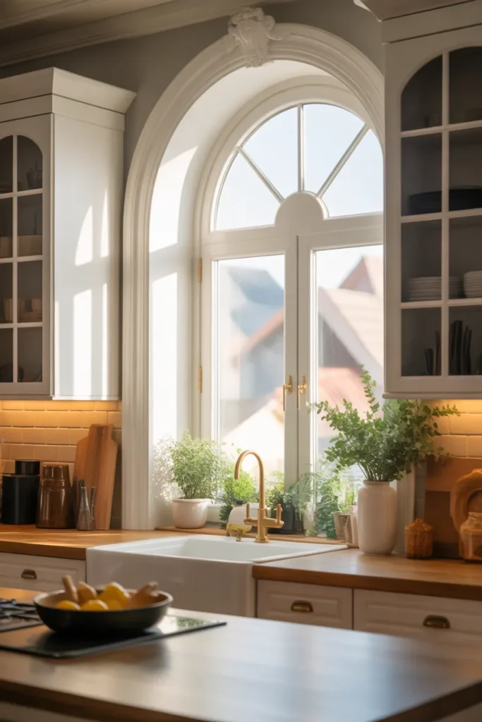 11. Reframe Your Window or Add a Faux Arch