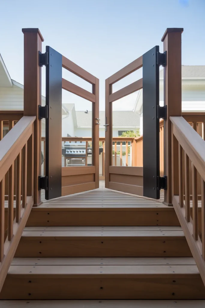 11. The Double-Hinged Service Gate