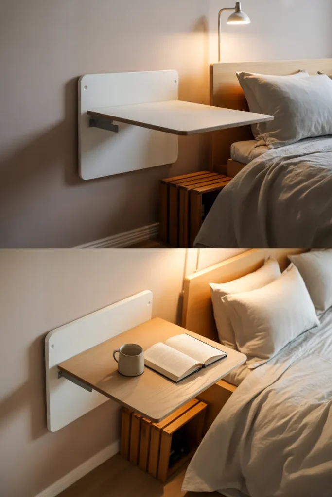 12. Add a Wall Mounted Drop Leaf Table