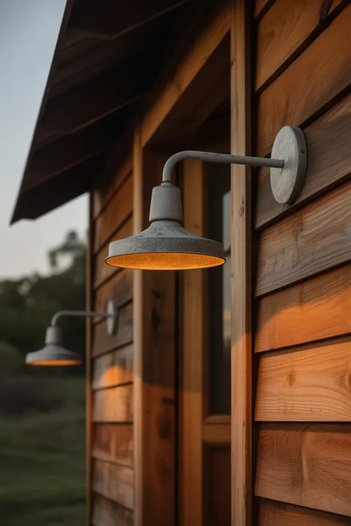 13. Rusted Sconces With No Shiny Parts