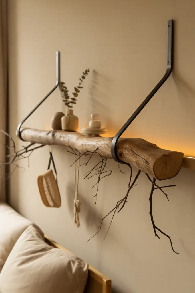14. Branch and Twig Natural Shelf