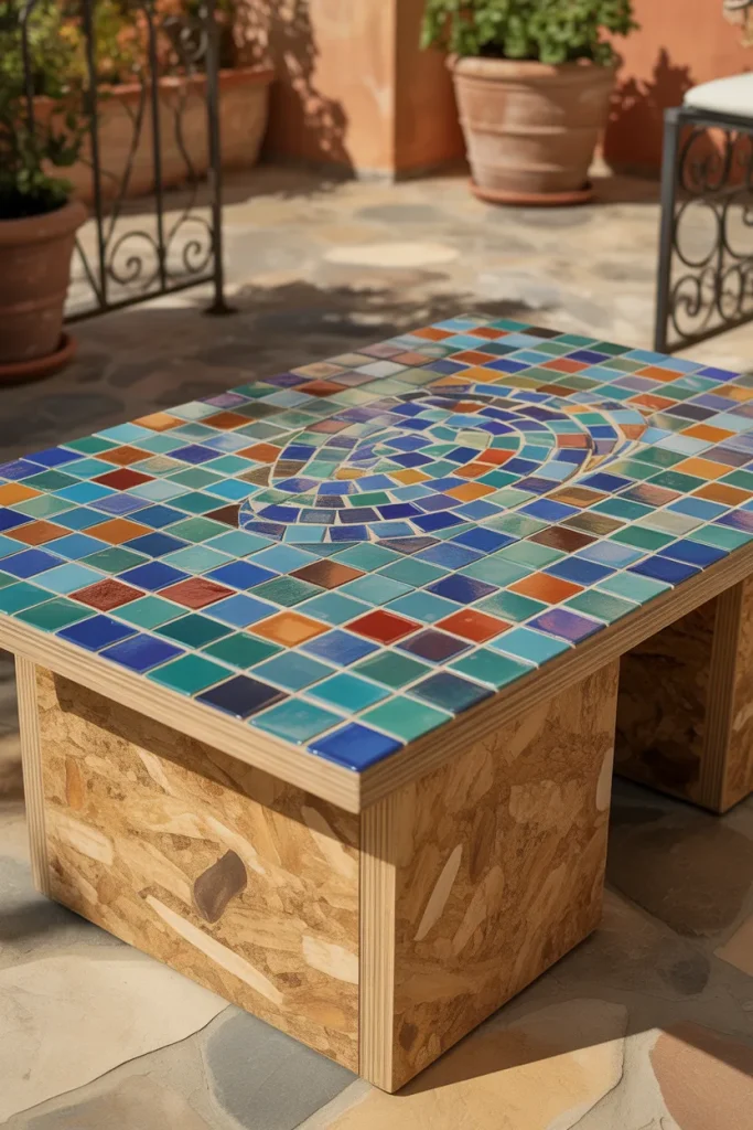 14. The Mosaic Tile Table