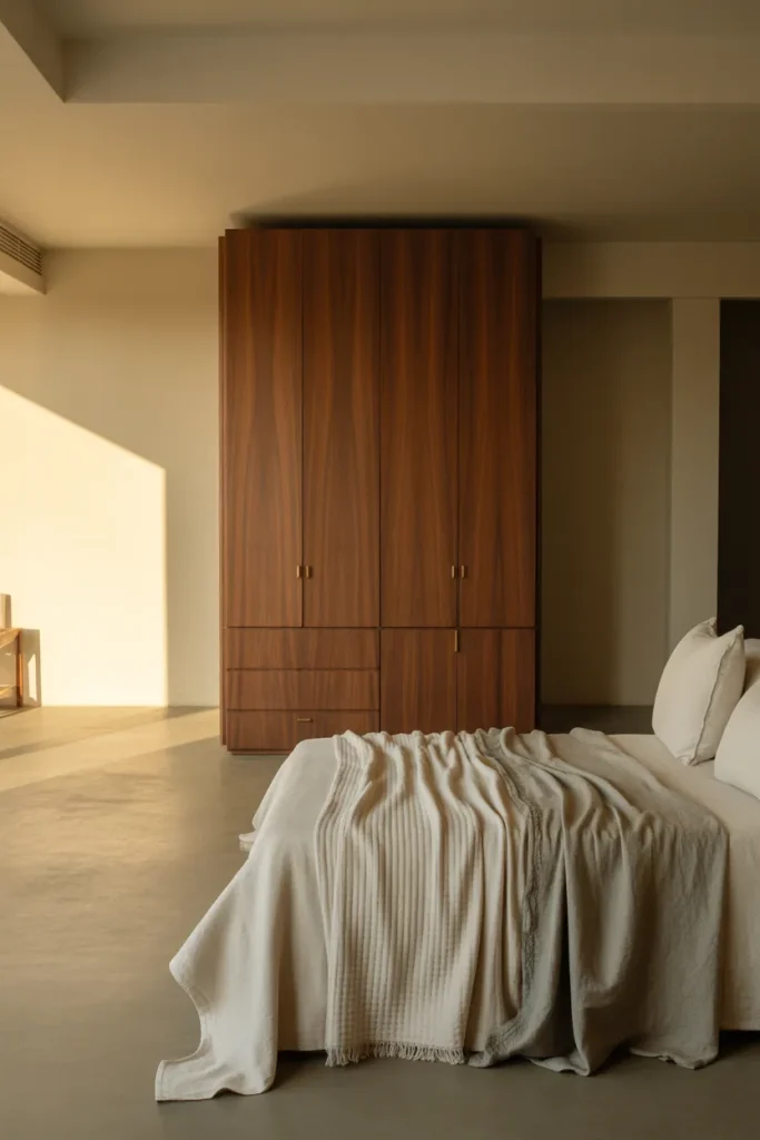 14. Use a Large Armoire Instead of a Closet