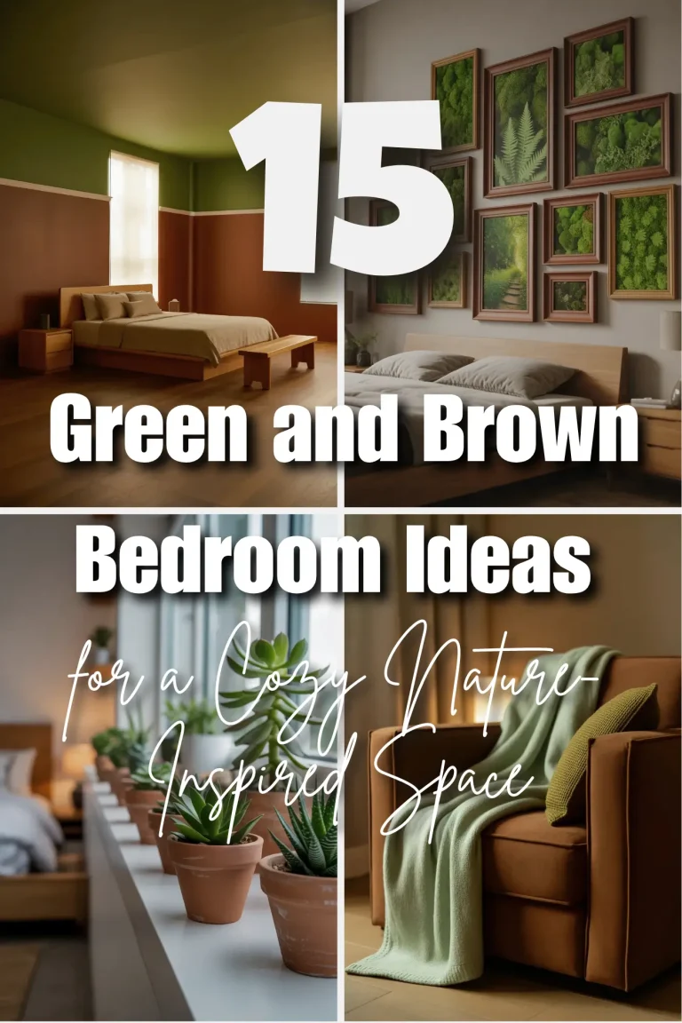 15 Green-and-Brown-Bedroom Ideas