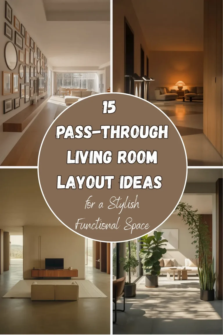 15 Pass-Through Living Room Layout Ideas
