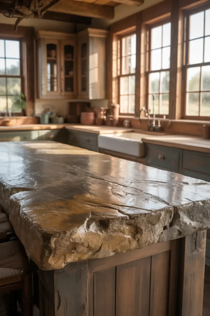 15. Fieldstone Slabs for Farmhouse Soul