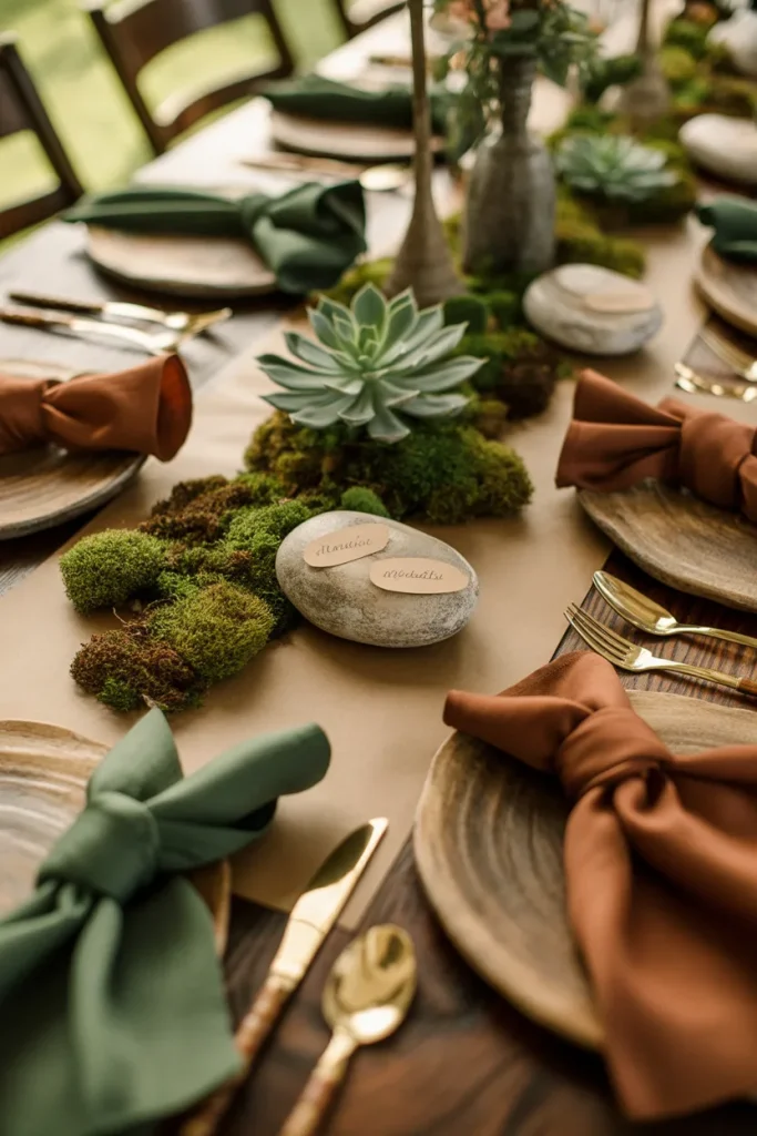 15. Painted Rock Place Cards