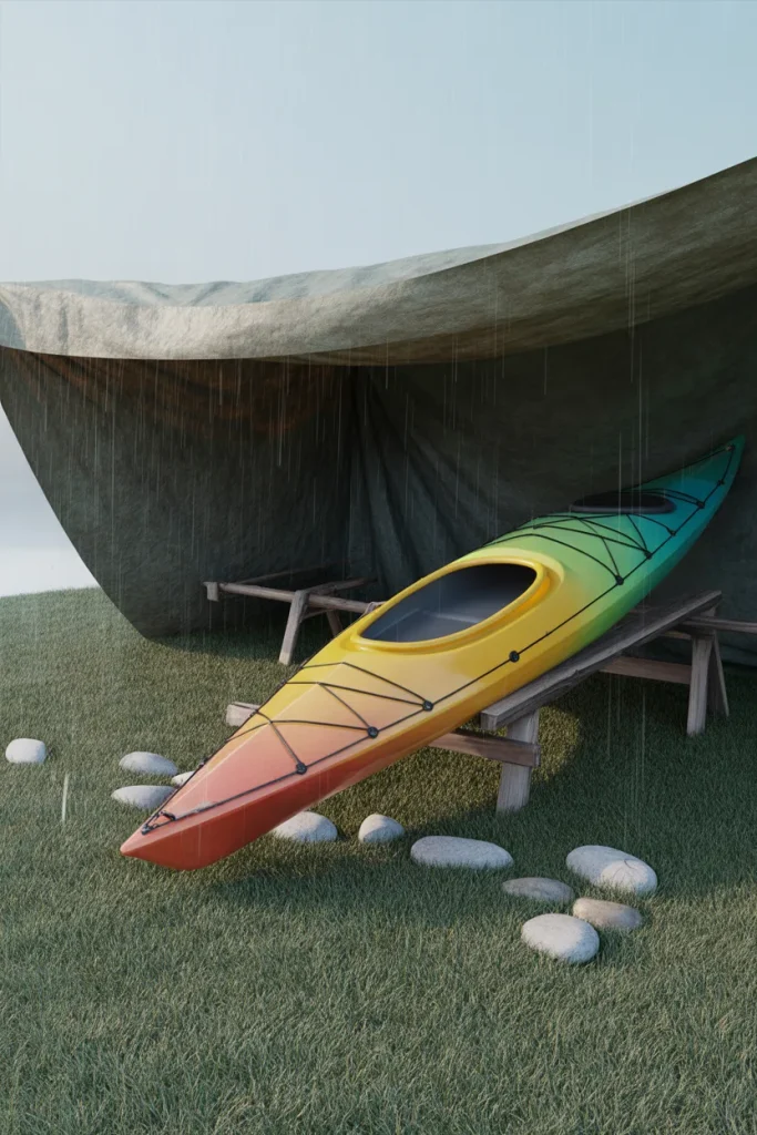 15. Simple Ground Tarp with Slope