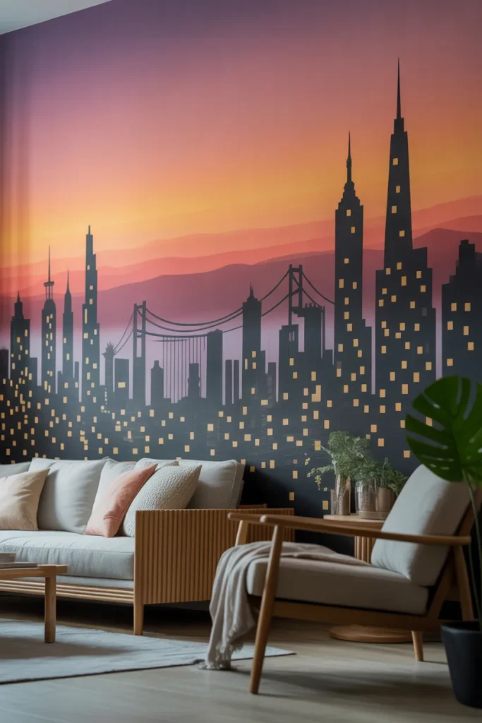 15. Skyline at Sunset