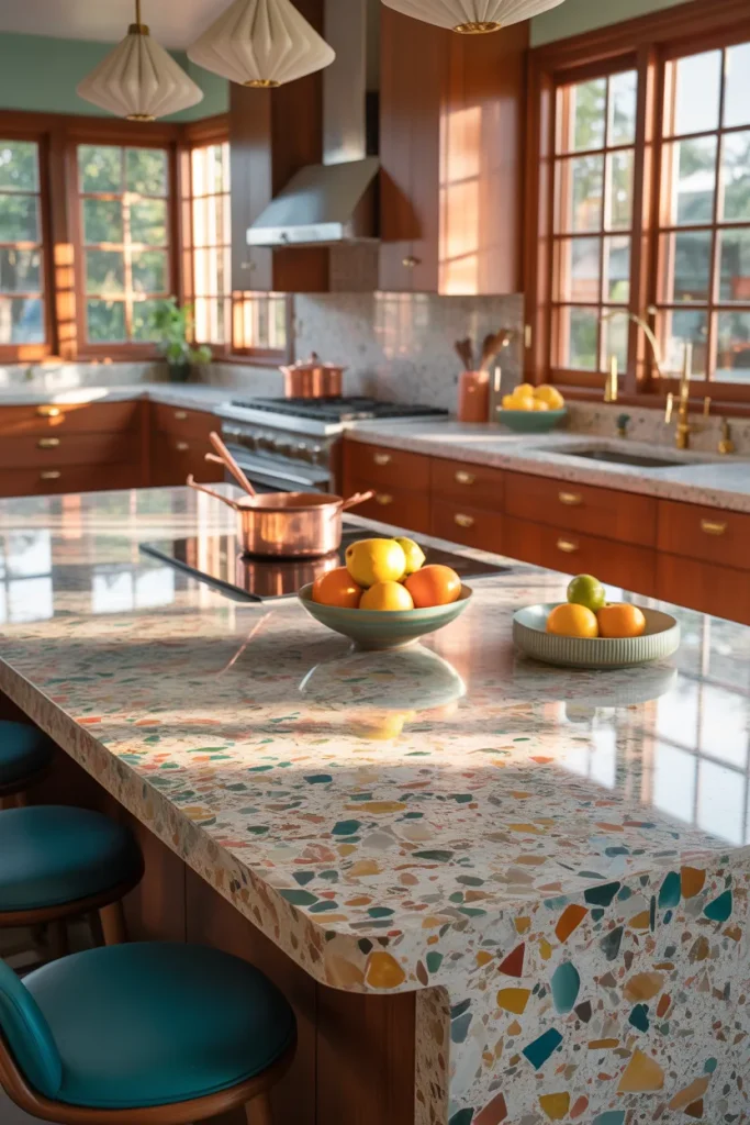 15. Terrazzo Retro Comeback