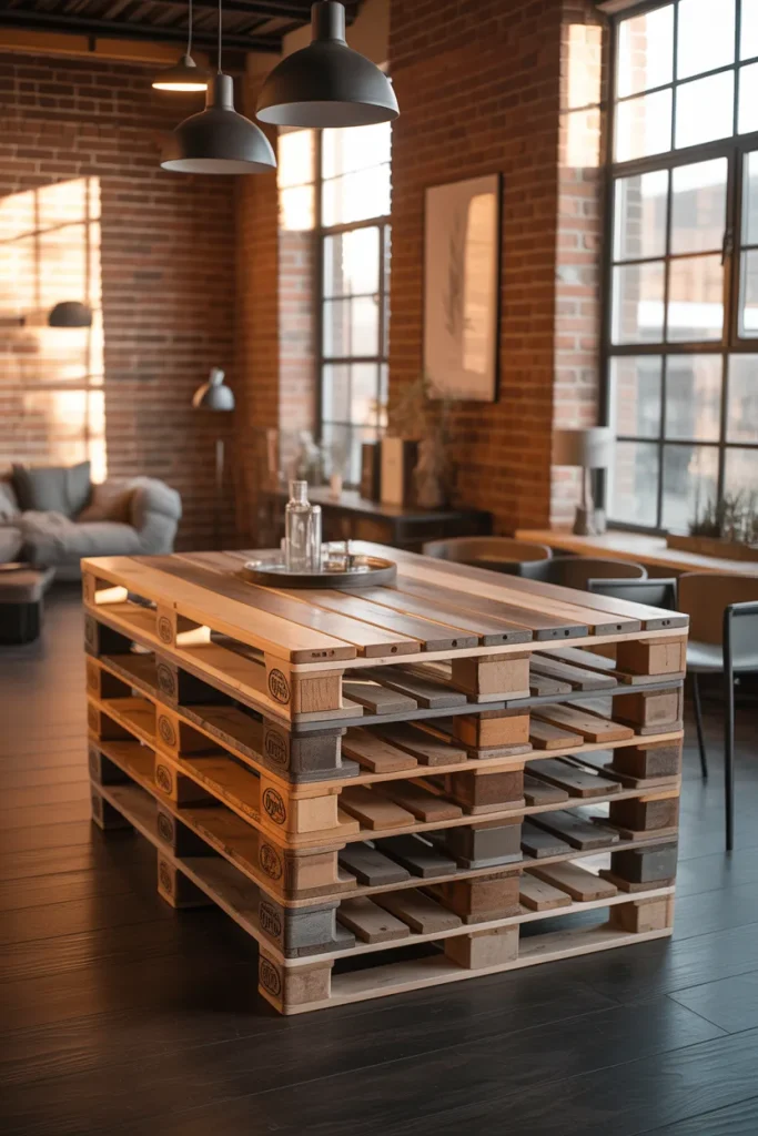 15. The Shipping Pallet Coffee Table