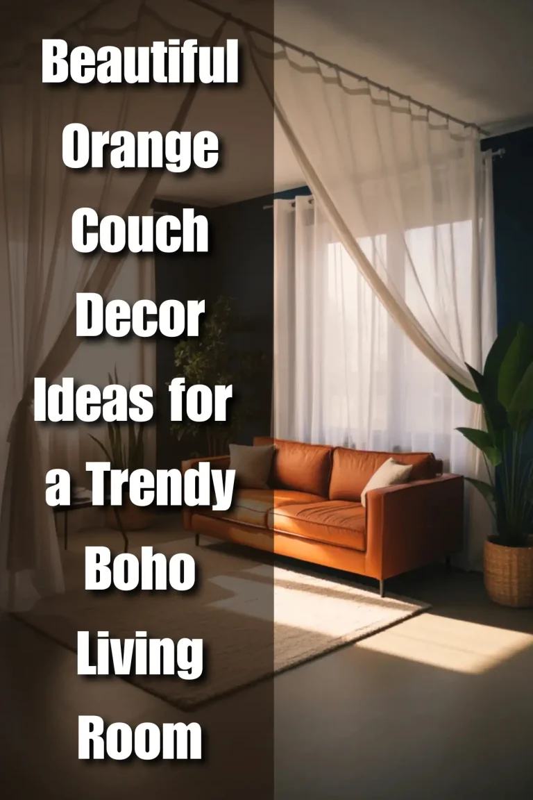 16 Orange Couch Living Room Ideas That Actually Look Good