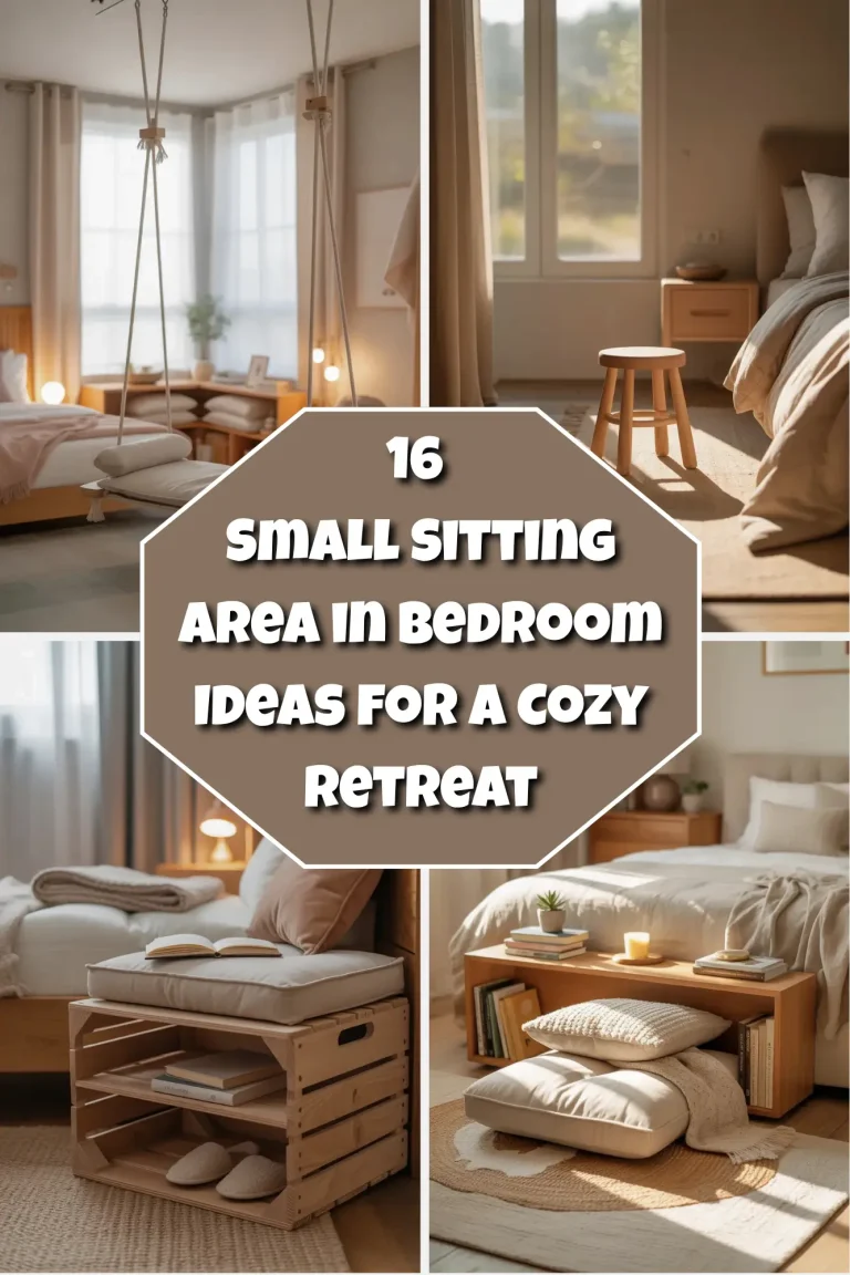 16 Small Sitting Area in Bedroom Ideas