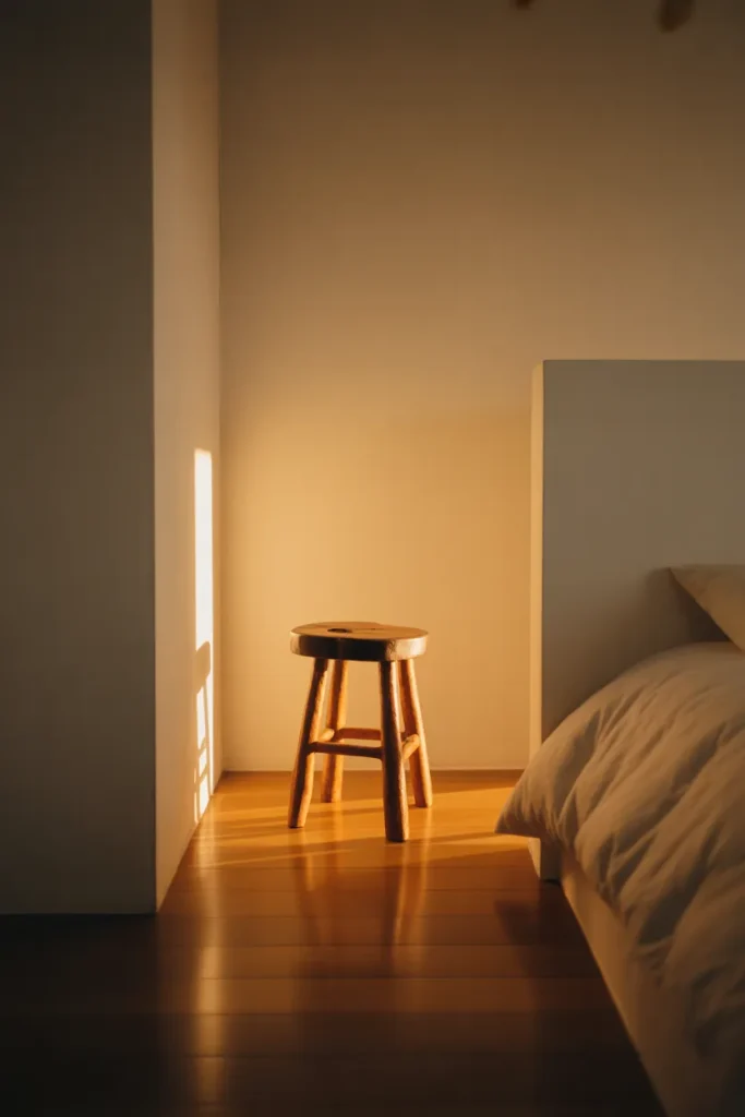 16. Put a Single Stool in a Sunny Spot