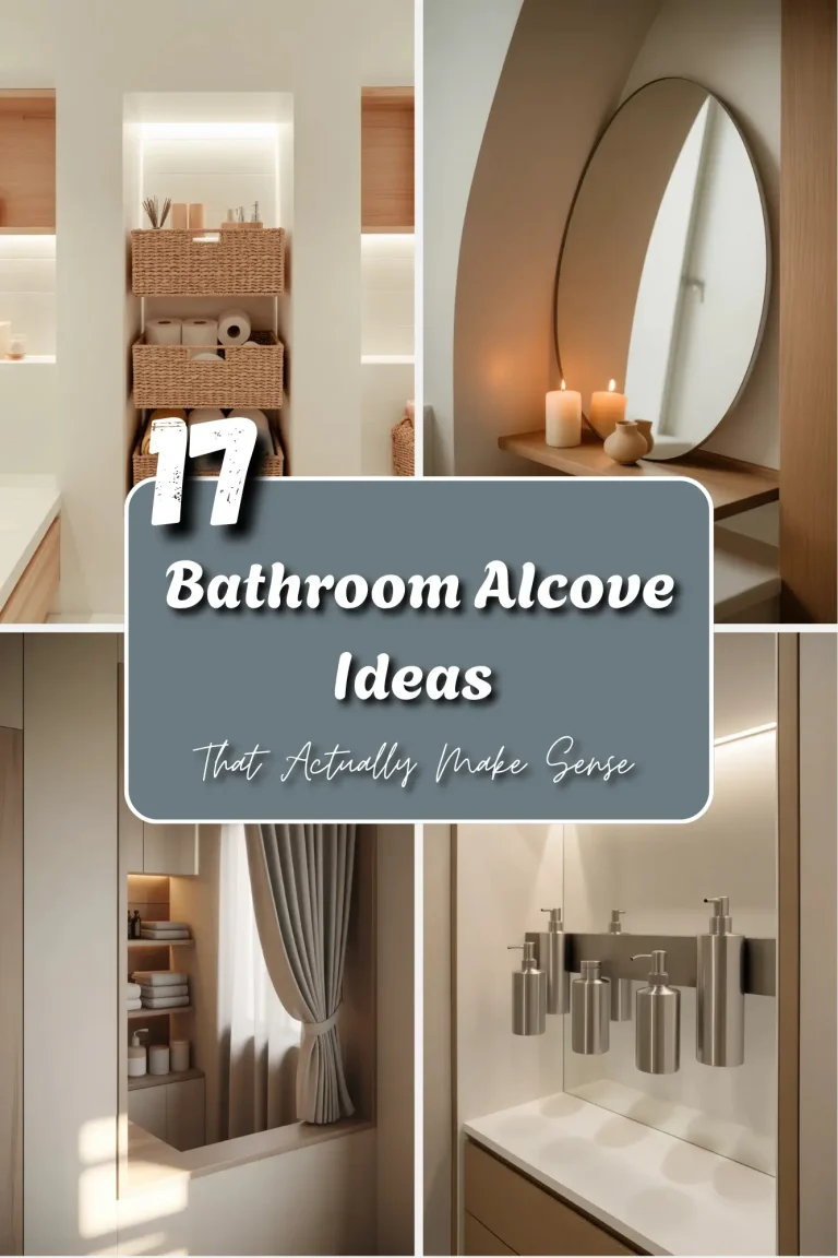 17 Bathroom Alcove Ideas That Actually Make Sense