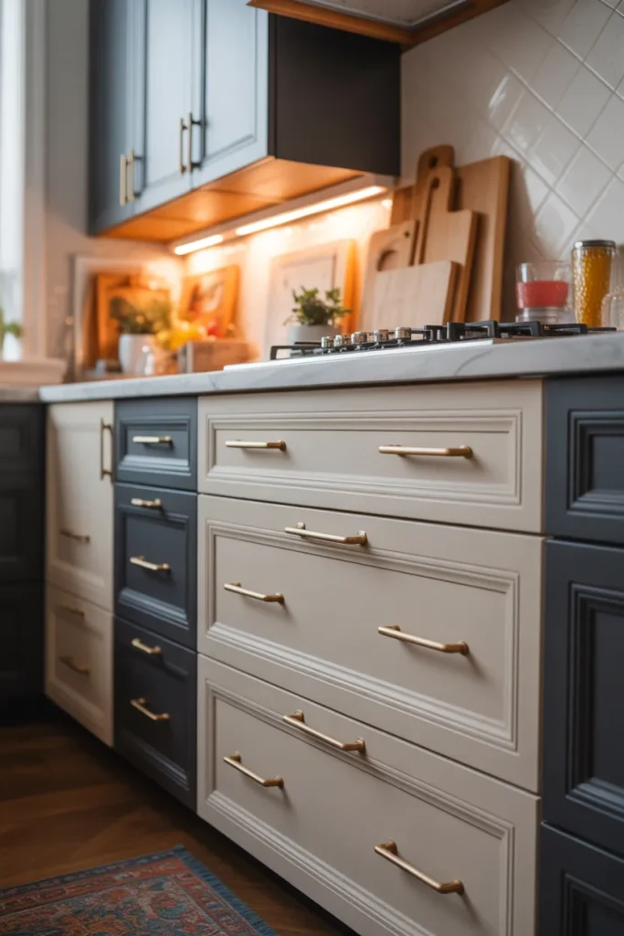2. Swap Outdated Cabinet Hardware