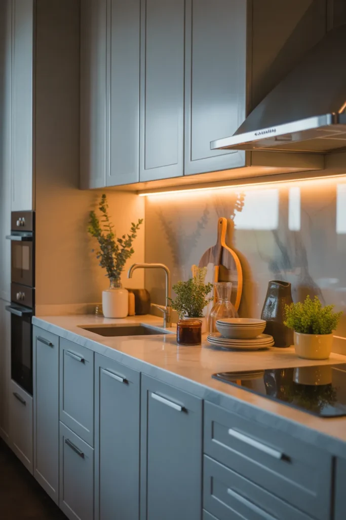 3. Add Under-Cabinet Lighting