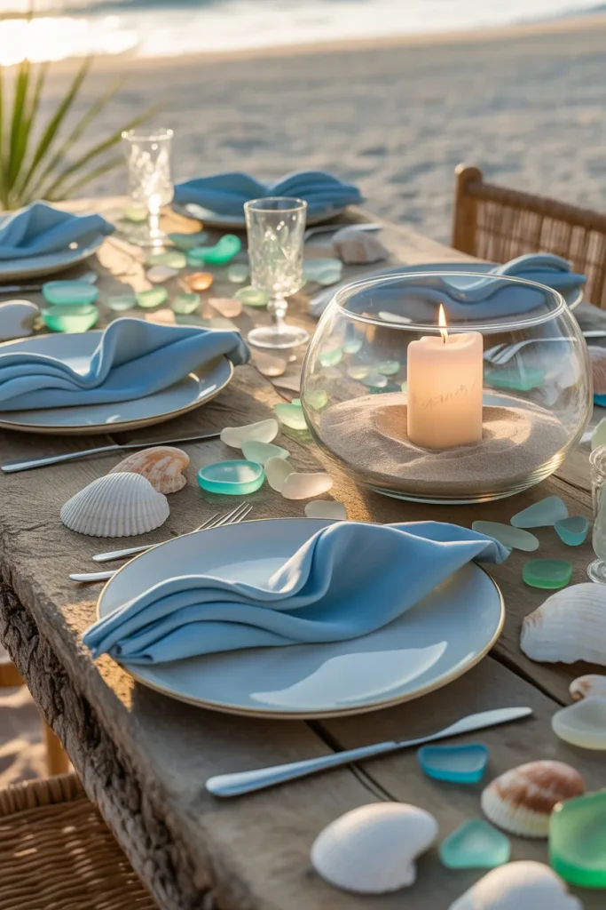 3. Beachy Shell Scatter
