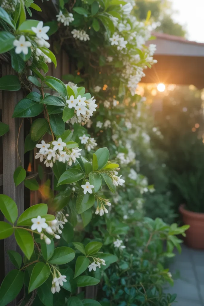 4. Star Jasmine for Sweet Smells on Warm Evenings