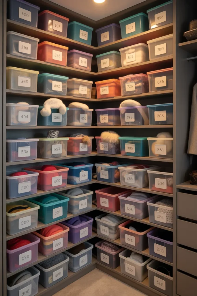 5. Stack Bins That Lock Together