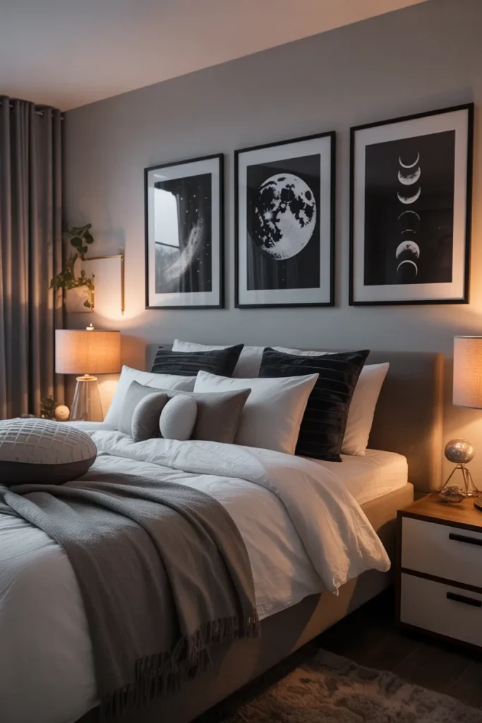 7. Build a Moon Phase Wall Gallery