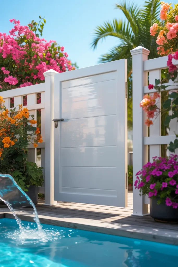 7. The PVC Vinyl Gate