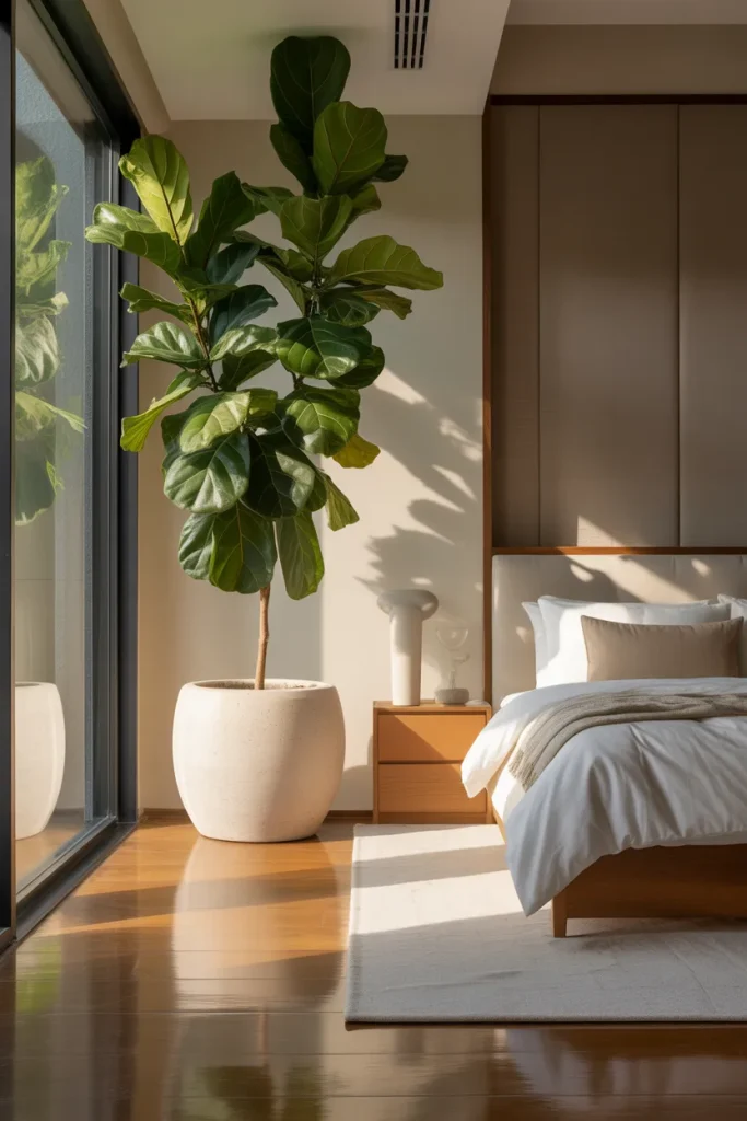 8. Bring in a Big Plant That Steals the Show
