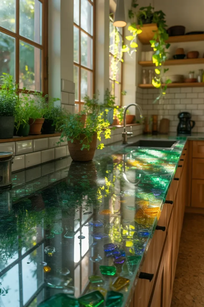 8. Recycled Glass Sparkle