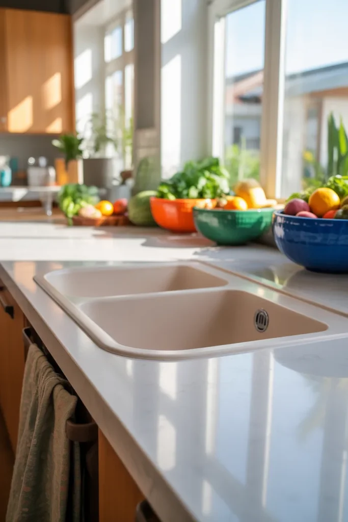 9. Solid Surface Seamless Look