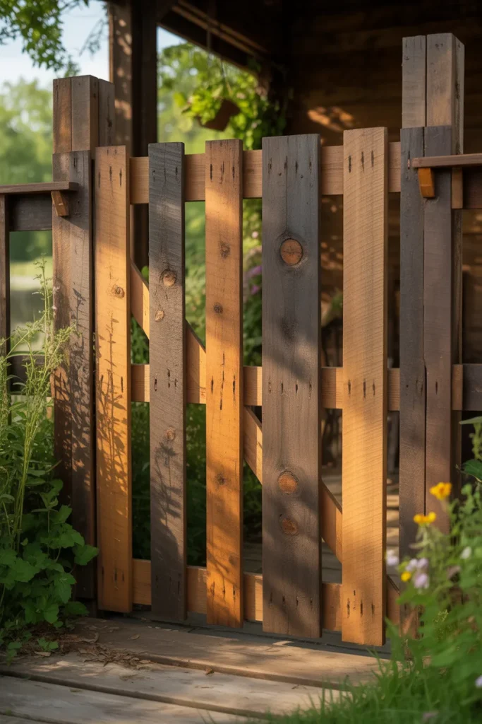 9. The Pallet Wood Gate