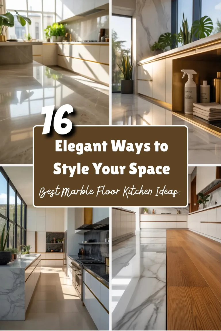 Best Marble Floor Kitchen Ideas 16 Ways to Get the Look Right