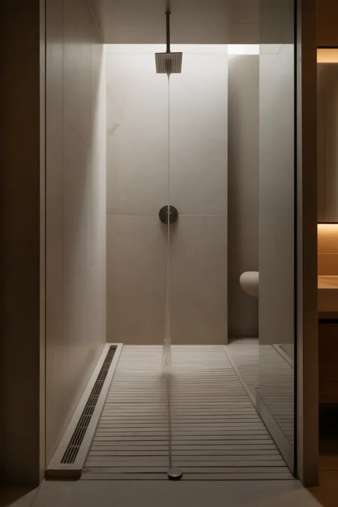 Idea 1 – The Long Linear Drain at the Entry
