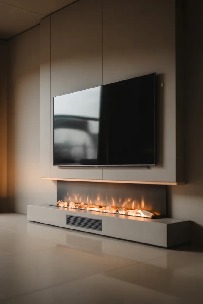 Idea 11: The Ultra Thin Electric Fireplace