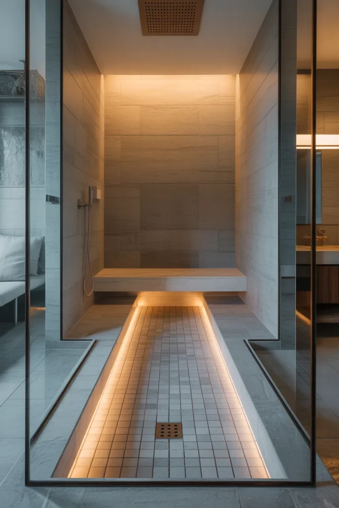 Idea 14 – The Sunken Shower Floor