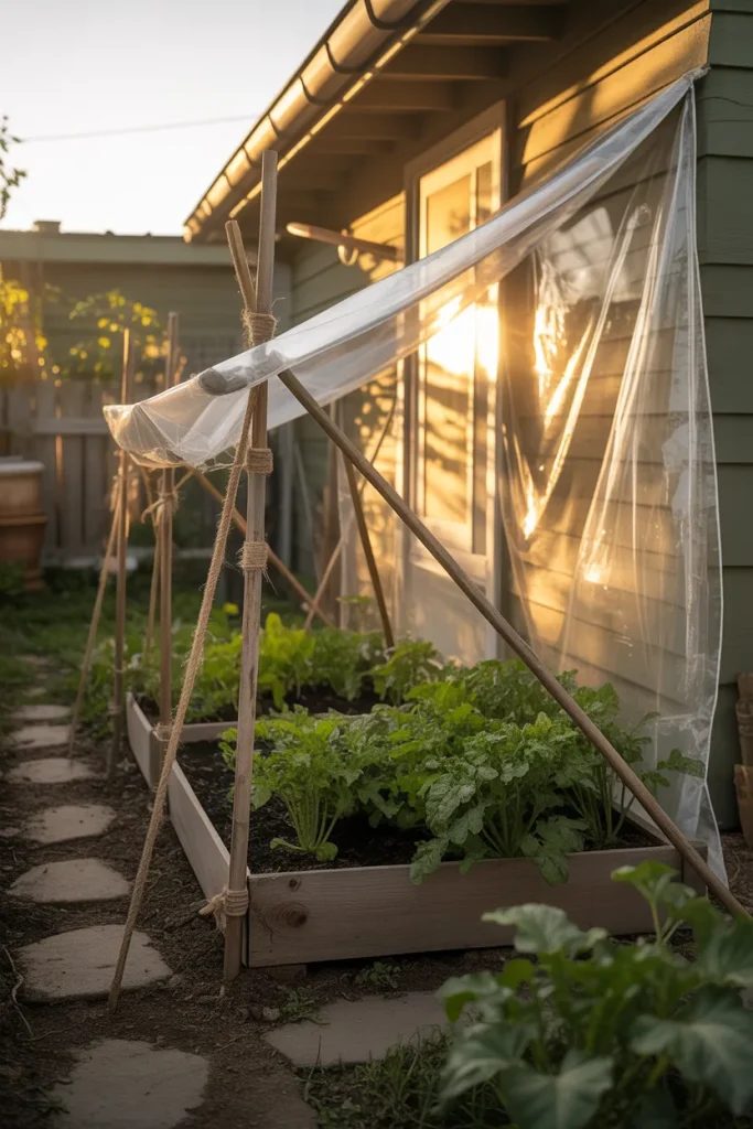 Idea 15 – Tarp And Rope Lean‑To