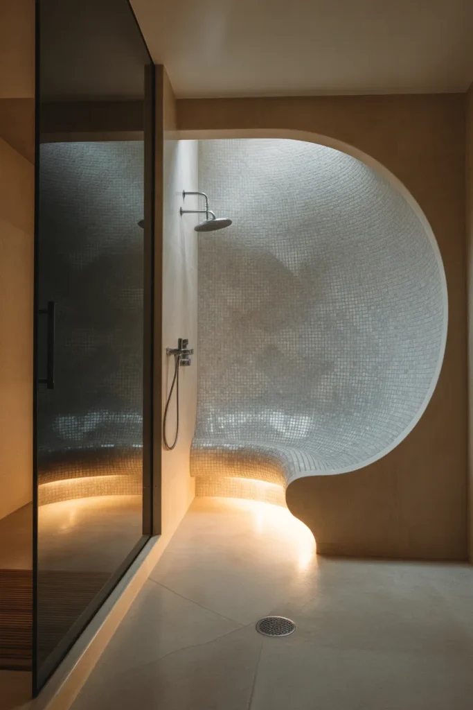 Idea 15 – The Curved Wall for Style