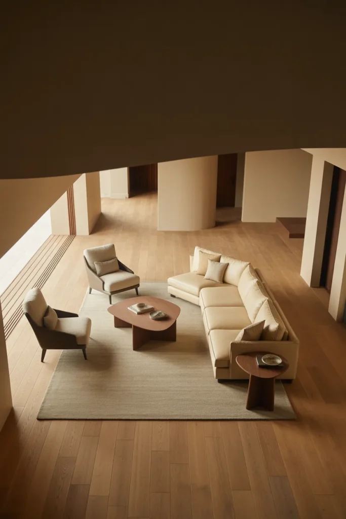 Idea 4 Build a Diagonal Seating Area