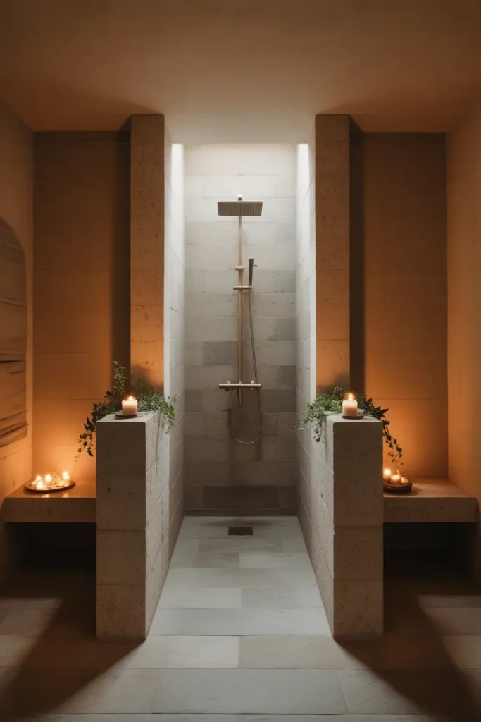 Idea 5 – The Roman Bath Feel with Columns