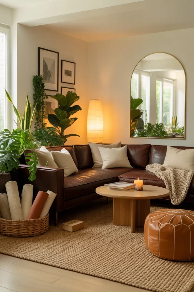 10. A large mirror to bounce light