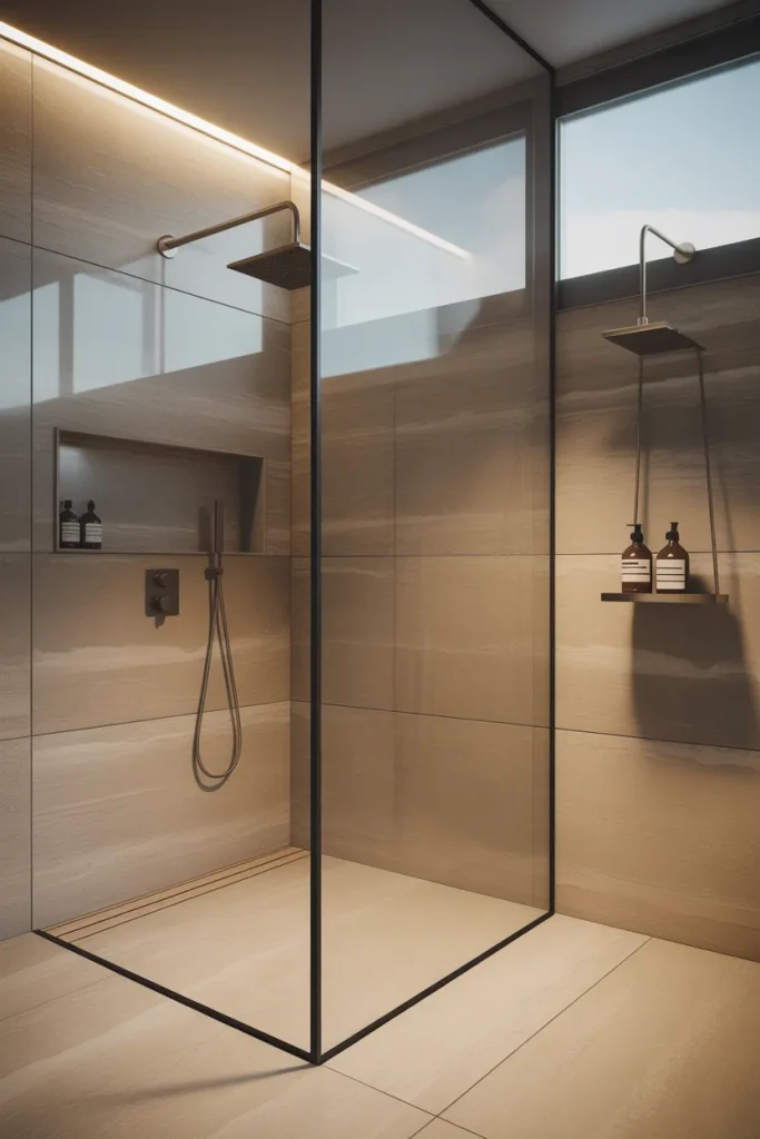 12. Use a shower caddy that hangs from the shower head
