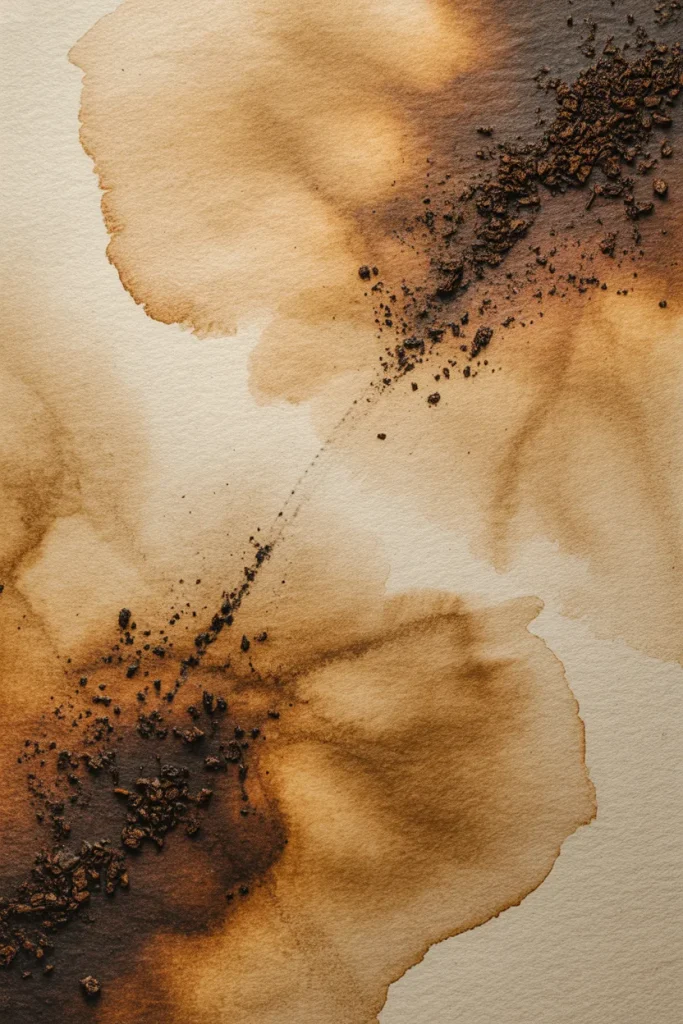 13. Coffee or tea stain