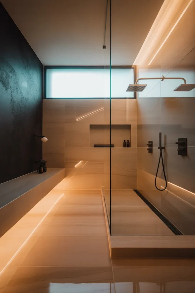 13. Paint one wall a dark matte color