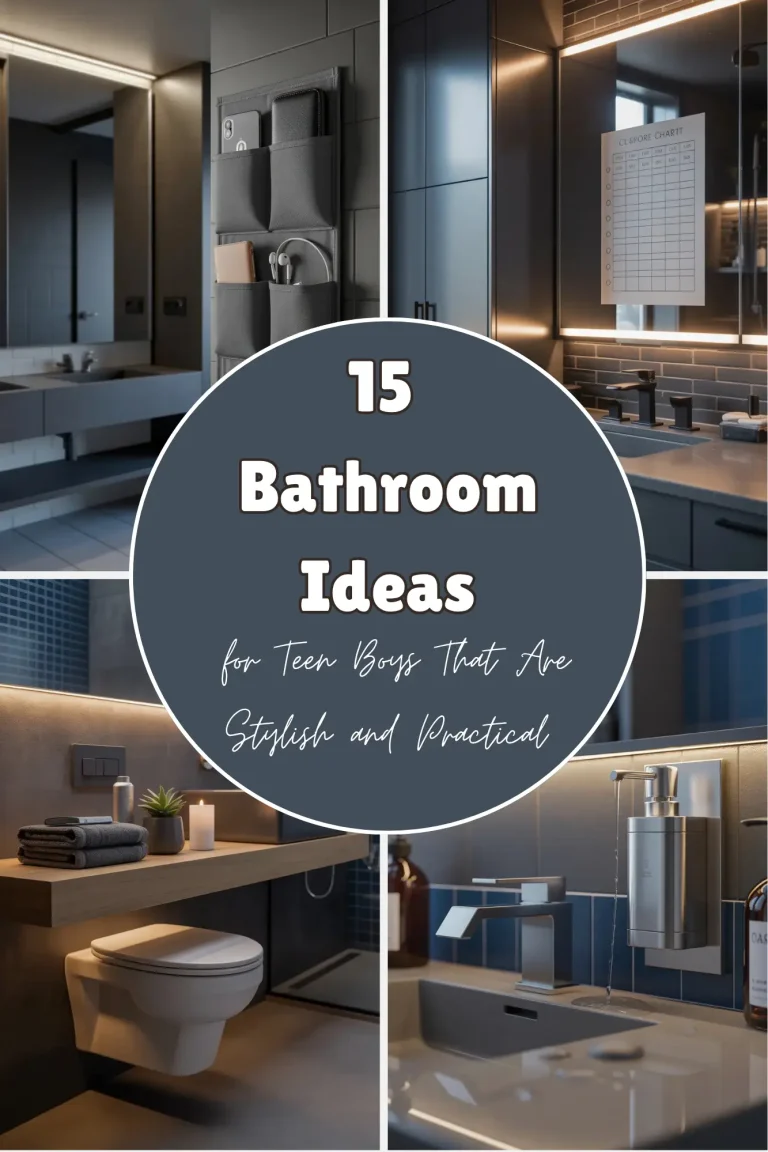 15 Bathroom Ideas for Teen Boys