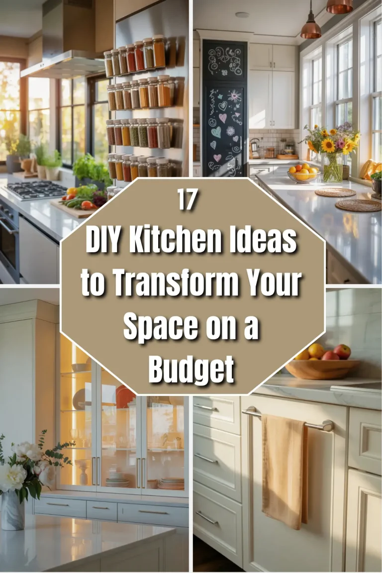 17 DIY Kitchen Ideas to Transform Your Space on a Budget
